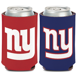 Adult - WinCraft New York Giants 12 OZ Can Cooler - Red/Blue/Gray