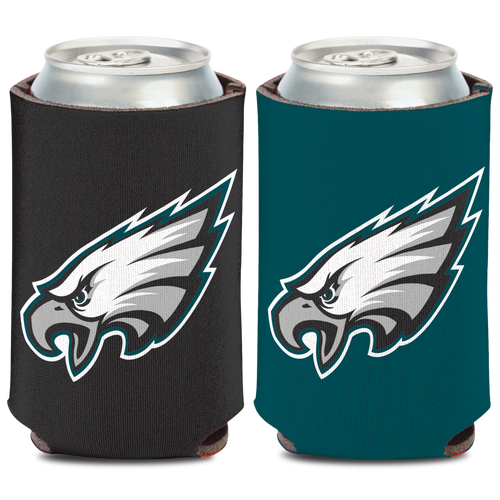 Womens Philadelphia Eagles WinCraft Philadelphia Eagles 12 OZ Can Cooler - Adult - Silver / Midnight Green / Black