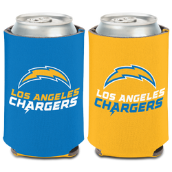 Adult - WinCraft Los Angeles Chargers 12 OZ Can Cooler - White/Gold/Powder Blue
