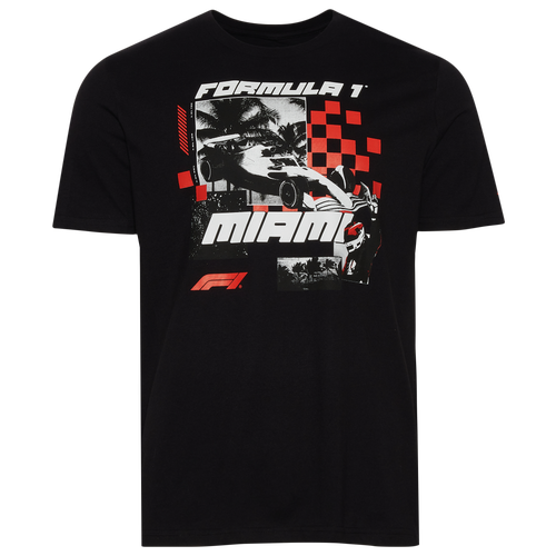 

PUMA Mens PUMA Formula 1 Celebration T-Shirt - Mens Black/Red Size XL