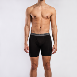 Men's - Pair Of Thieves SuperFit Long Boxer Brief - Navy/Black