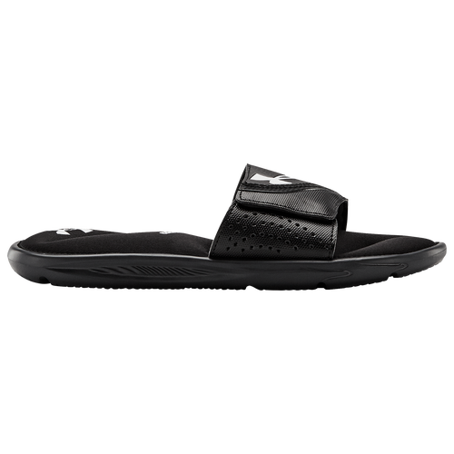 

Boys Under Armour Under Armour Ignite VI Slides - Boys' Grade School Shoe Black/Black/White Size 04.0