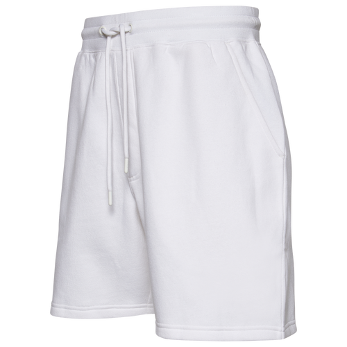 Csg Mens  Homeland Fleece Shorts In White