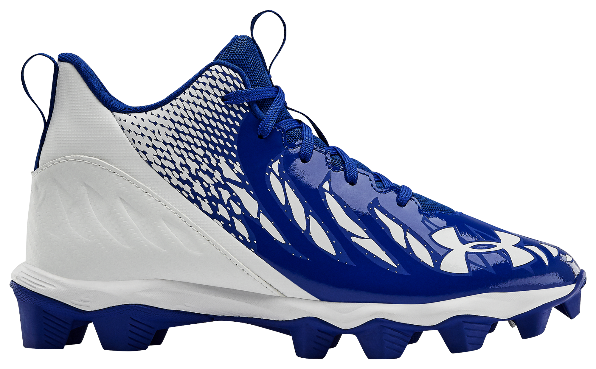 blue football cleats youth