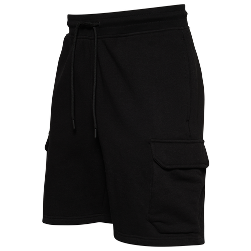 Csg Mens  Roswell Fleece Shorts In Black/black