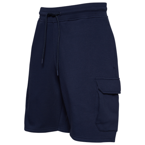 Csg Mens  Roswell Fleece Shorts In Navy