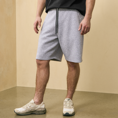 Csg Mens  Repetition Knit Shorts In Grey Heather/grey Heather