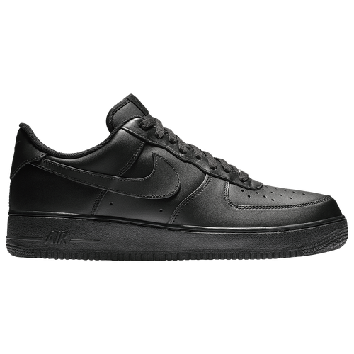 

Nike Mens Nike Air Force 1 '07 LE Low - Mens Basketball Shoes Black/Black Size 17.0