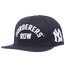 Pro Standard MLB Double Logo Snapback Hat - Men's Navy/White