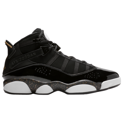 MENS - Jordan 6 Rings - Black/White Metallic Gold
