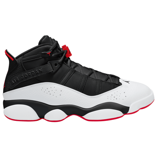 Shop Jordan Mens  6 Rings In Black/red