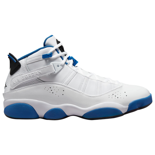 

Jordan Mens Jordan 6 Rings - Mens Shoes White/Black/Blue Size 11.5