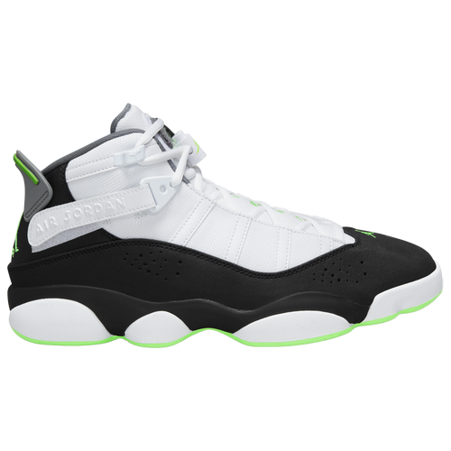 

Jordan Mens Jordan 6 Rings - Mens Basketball Shoes White/Green/Black Size 10.5