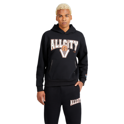 

All City By Just Don Mens All City By Just Don Block Sport Core Hoodie - Mens Black/Black Size XL