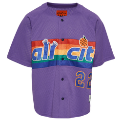 Men's - All City By Just Don Baseball T-Shirt - Purple/Purple