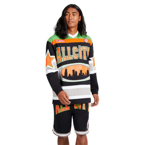 

All City By Just Don Mens All City By Just Don Hockey Jersey - Mens Black/Black Size M