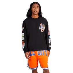 Men's - All City By Just Don Long Sleeve T-Shirt - Black/Black
