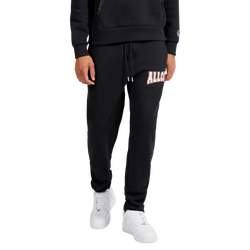 Men's - All City By Just Don Block Sport Core Sweatpant - Black/Black