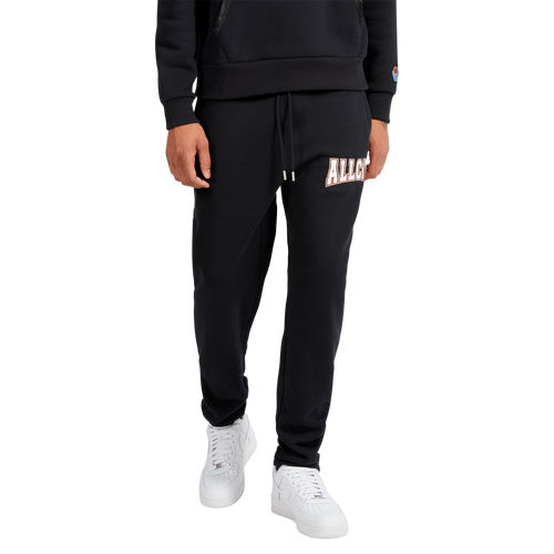 All City By Just Don Mens  Block Sport Core Sweatpant In Black/black