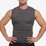 Eastbay Sleeveless Compression Top - Men's Gray