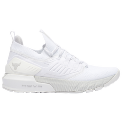 Men's - Under Armour Project Rock 3 - White/White/Halo Grey