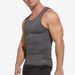 Men's - Eastbay Compression Tank - Gray