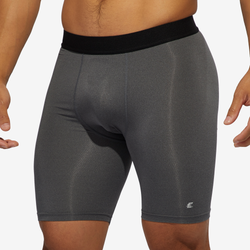 Men's - Eastbay 9" Compression Shorts - Gray