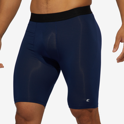 Men's - Eastbay 9" Compression Shorts - Navy