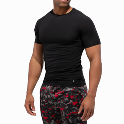 Men's - Eastbay Compression T-Shirt - Black