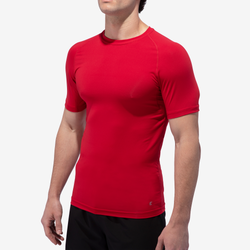 Men's - Eastbay Compression T-Shirt - Red Alert