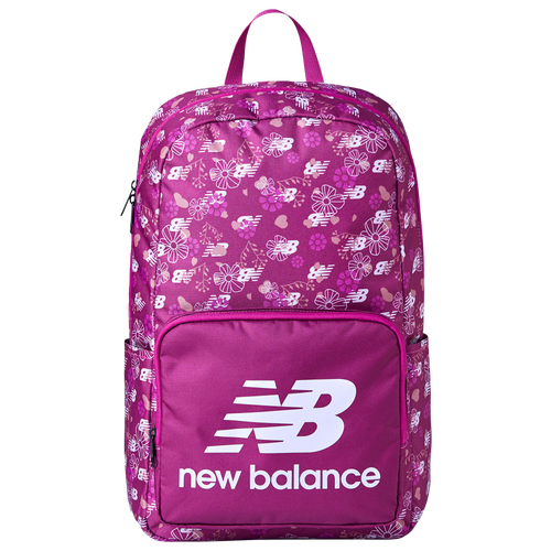 

New Balance New Balance Kids Printed Backpack - Adult Purple/Black Size One Size