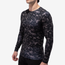 Eastbay Long Sleeve Compression T-Shirt - Men's Grey Water Camo