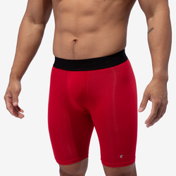 Men's - Eastbay 9" Compression Shorts 2.0 - Red Alert