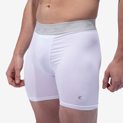 Men's - Eastbay 6" Compression Shorts 2.0 - White