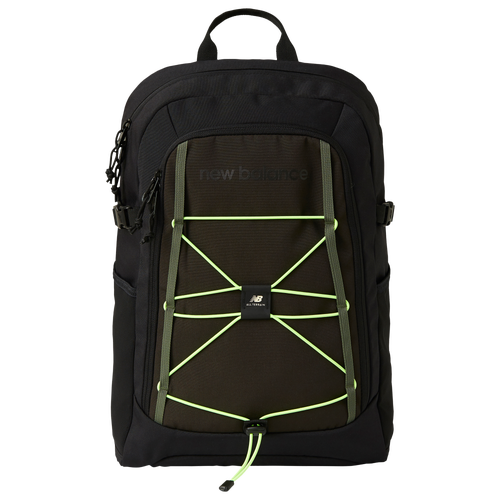 Shop New Balance Terrain Bungee Backpack In Green/black