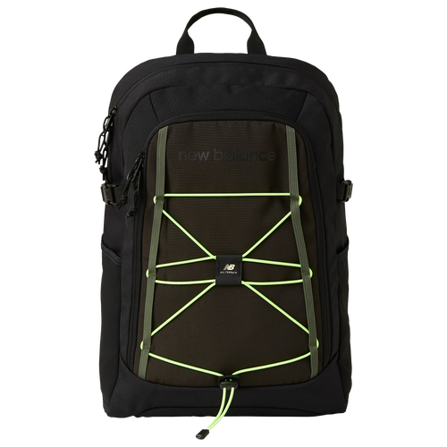 

New Balance New Balance Terrain Bungee Backpack - Adult Black/Green Size One Size