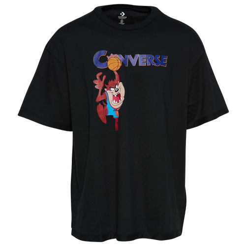 

Converse Mens Converse Space Jam T-Shirt - Mens Black Size XL