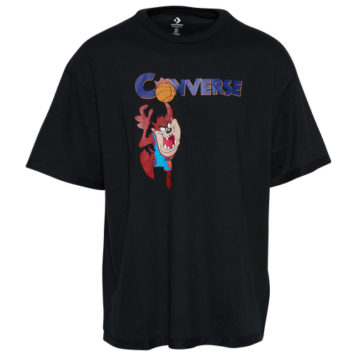 

Converse Mens Converse Space Jam T-Shirt - Mens Black Size M