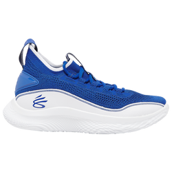 Men's - Under Armour Curry 8 - Royal/White/White