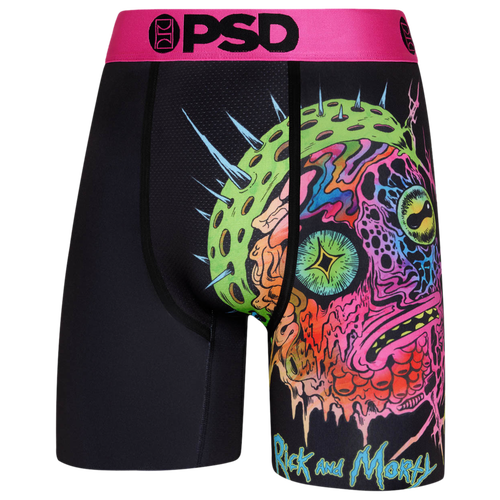 

PSD Mens PSD Graphic Briefs - Mens Black/Green/Pink Size L