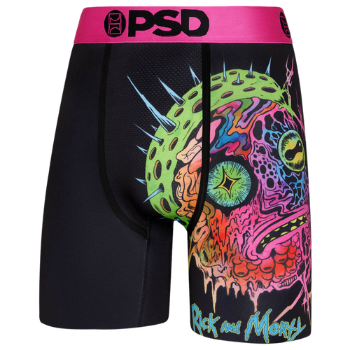 

PSD Mens PSD Graphic Briefs - Mens Black/Green/Pink Size XXL