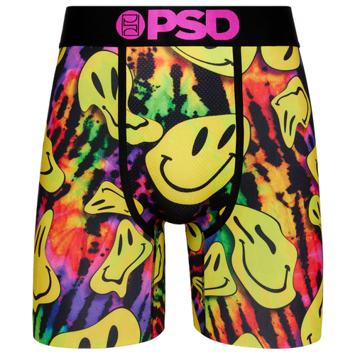 

PSD Mens PSD Happy Trip Underwear - Mens Black/Yellow/Multi Size L