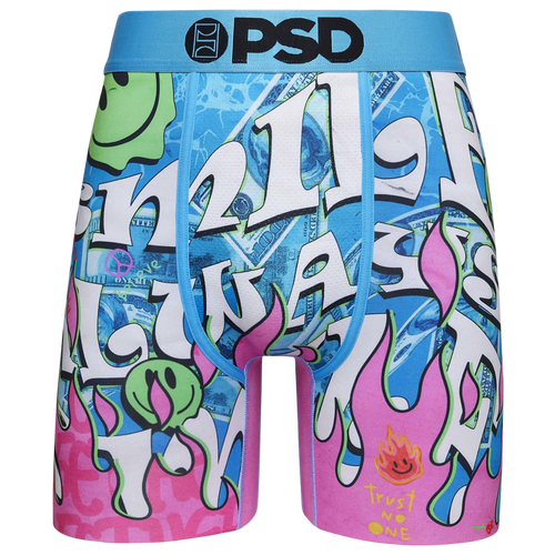 

PSD Mens PSD Smile Always Underwear - Mens Multi/Blue Size XXL