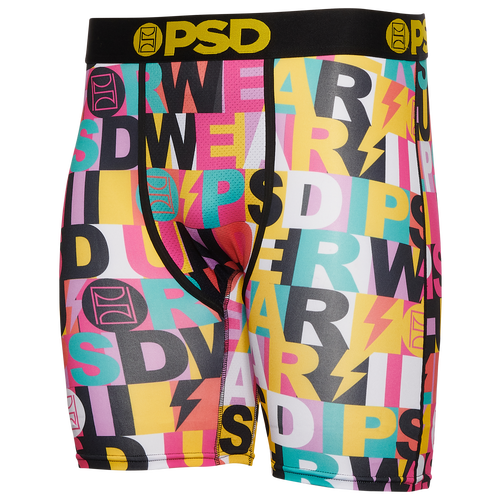 

PSD Mens PSD Bolts Underwear - Mens Multi/Multi Size M