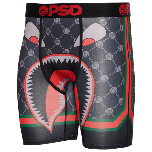 

PSD Mens PSD WF Emblem Underwear - Mens Black/Multi Size XL