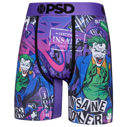 

PSD Mens PSD Graphic Briefs - Mens Purple/Green Size XL