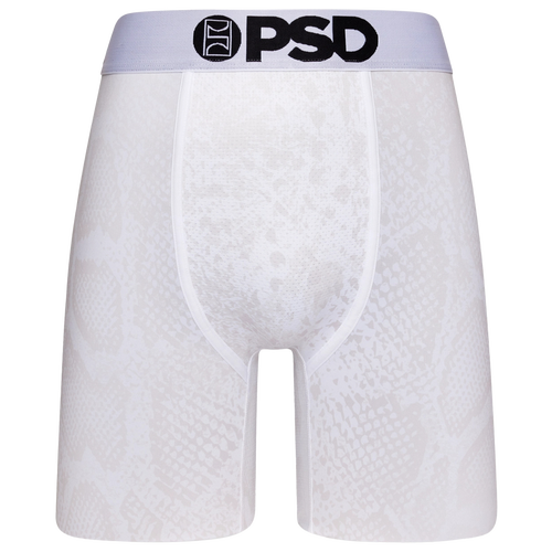 

PSD Mens PSD White Scale Underwear - Mens White/White Size M
