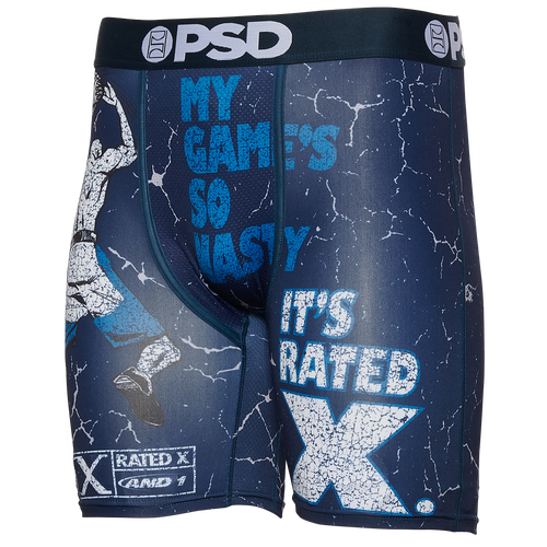 

PSD Mens PSD Graphic Briefs - Mens Black/Blue Size L