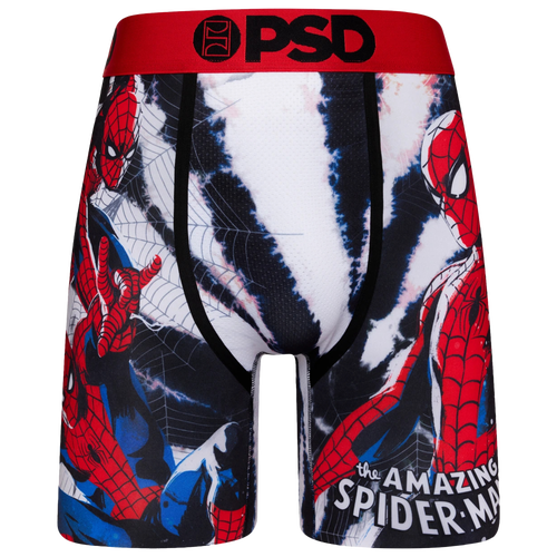 

PSD Mens PSD Spiderman Underwear - Mens Black/Red/Blue Size XXL