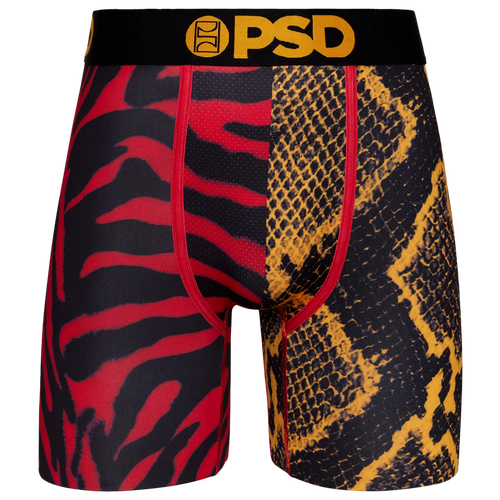 

PSD Mens PSD Graphic Briefs - Mens Orange/Black/Red Size S